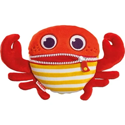 Imagen de Schmidt Spiele Worry Eaters Sorgenfresser Crabbi Peluche de 23,5 cm, edición Ahoi, Multicolor, única (42639)