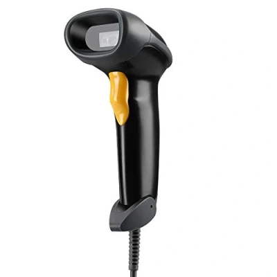 Imagen de Eyoyo 2D Escáner de Códigos Barras con Cable, 1D Lector QR Mano CCD Data Matrix, Pistola Código Escaneo Automático para Windows MacOS Linux Supermercado Farmacia