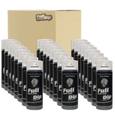 Imagen de DISPIVAL 24 x SPRAY VINILO LIQUIDO FULL DIP BLANCO 400 ML