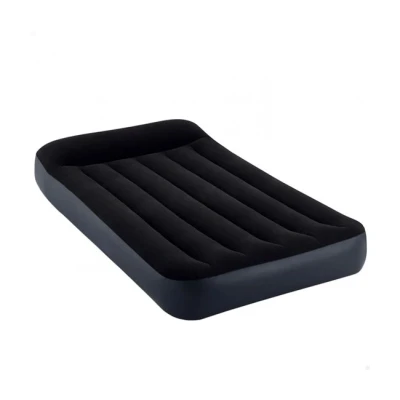 Imagen de Intex 64148 Pillow Rest Classic de Cama Aire, Dura Beam Standard Series, Colchón con Cabecero Tamaño Doble y Dimensiones: 137x191x25 cm, Peso Máximo: 272 kg