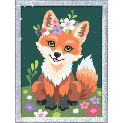 Imagen de Ravensburger Pintura por números 23765 Zorro Floral Niños a Partir de 9 años, Multicolor (23765)