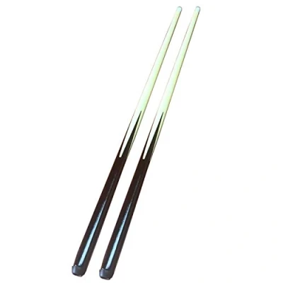 Imagen de YRU 2 Tacos de Billar/Snooker Hechos a Mano pequeños Ideal para Espacios reducidos y jóvenes(Color:90CM)