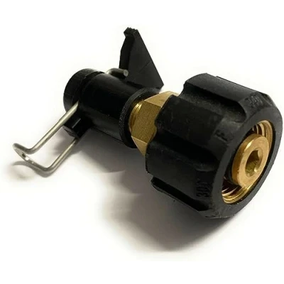 Imagen de M&amp;M Smartek Adaptador de alta presión para manguera/convertidor limpiadores compatibles/como Kärcher, Black &amp; Decker, Nilfisk, Stihl G1/4&quot; o con M22 IG (opción C