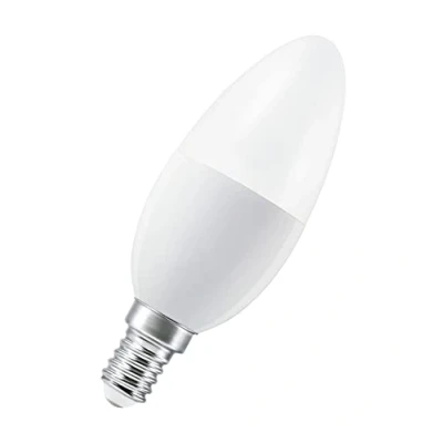 Imagen de LEDVANCE Lámpara LED inteligente con tecnología WiFi, casquillo E14, regulable, blanco cálido (2700 K), sustituye a las lámparas incandescentes por 40W, SMART+ WiFi Vela pack de 3