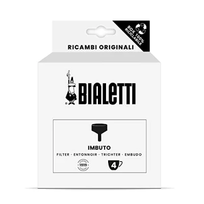 Imagen de Bialetti Ricambi, Includes 1 Funnel Filter, Compatible with Moka Orzo Express 4 cups