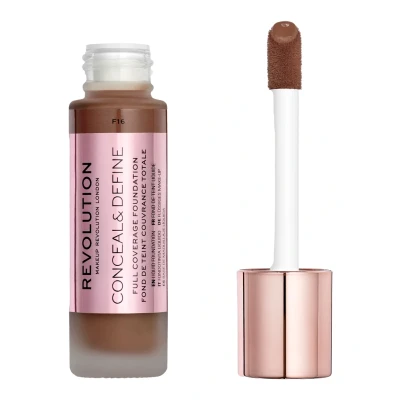 Imagen de Makeup Revolution, Base de maquillaje Conceal &amp; Define, F16, 23ml