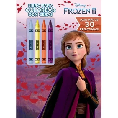 Imagen de Frozen 2. Libro para colorear Con ceras: pegatinas (Disney. 2)