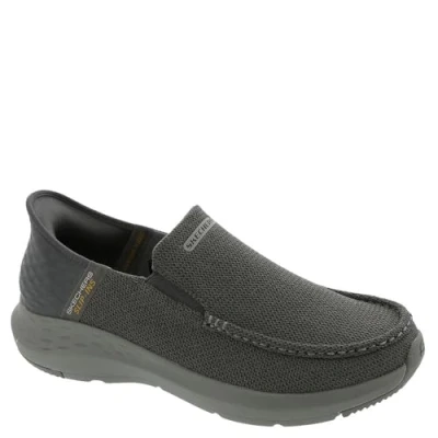 Imagen de Skechers Parson Ralven con tecnología Slip in, Mocasín Hombre, Gray, 47.5 EU Ancho