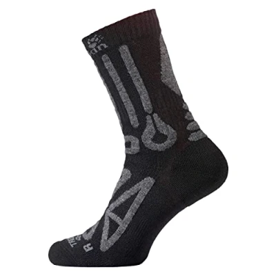 Imagen de Jack Wolfskin Trekking Merino Classic Cut Calcetines, Unisex Adulto, Negro, 35 37