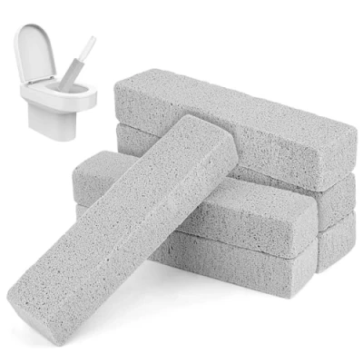 Imagen de 6 Piezas Bloque para Limpieza de WC，Piedra Limpiadora WC，Limpieza Piedra Pomez，Limpios Pómez Uso Doméstico，Escobilla Baño Pómez，Piedra Pomez Aseo,Baño,Cocina,Cuidado los Pies