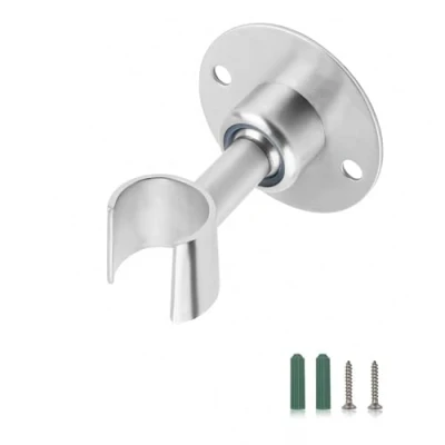 Imagen de 0XBIT Soporte de Ducha, Alcachofa Ducha Acero Inoxidable, Ajustable, Pared, Adecuado para Baño