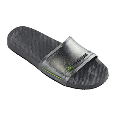 Imagen de Havaianas Slide Brasil Chanclas de baño, Talla: 37 38, New graphite Zapatos