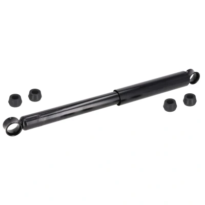 Imagen de FEBI BILSTEIN 194207 Amortiguador Eje trasero izquierda Presión de gas 566mm 345mm telescópico Anillo superior, inferior