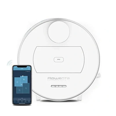 Imagen de Rowenta X plorer Serie 75 RR7647 Robot aspirador con mopa mapeo 2700 Pa, especial mascotas y alergias, compatible smartphones asistentes de voz 3 mopas: estándar, Animal Scrub Allergy