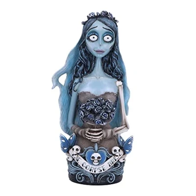 Imagen de Nemesis Now Busto Emily de Novia cadáver con Licencia Oficial, Azul, 29,3 cm