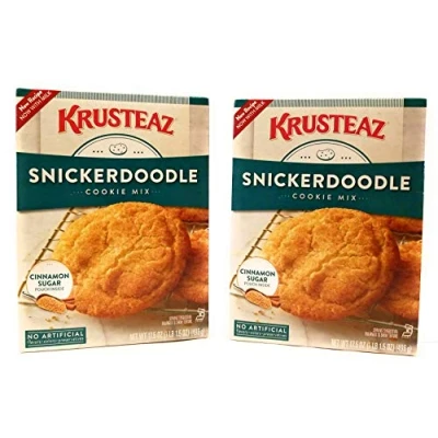 Imagen de Krusteaz Snickerdoodle Cookie Mix, 17.5 Ounce Boxes (Pack of 2)