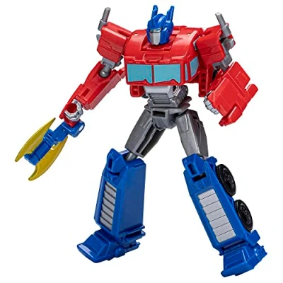Imagen de TRANSFORMERS Figuras EarthSpark Figura de Optimus Prime Clase Guerrero Robot 12,5 cm A Partir 6 años