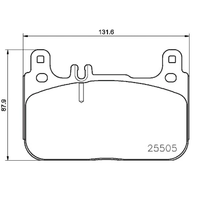 Imagen de Juego de pastillas BREMBO P 50 128