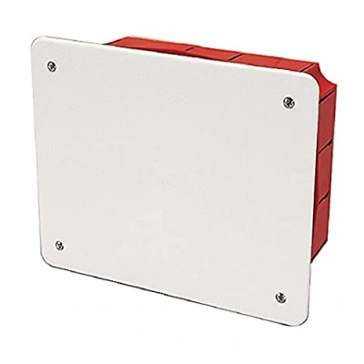Imagen de Poly Pool PP0588 Caja de derivación empotrable con Tapa, Dim. EST. 161 x 130 70 mm, Plástico, Color Blanco