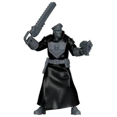 Imagen de McFarlane Toys Warhammer 40.000 Commissar (Astra Militarum) Figura a prueba de artistas 7 pulgadas