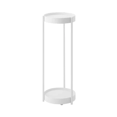 Imagen de Yamazaki Torre Soporte para Plantas, Acero Inoxidable, Blanco, Talla única