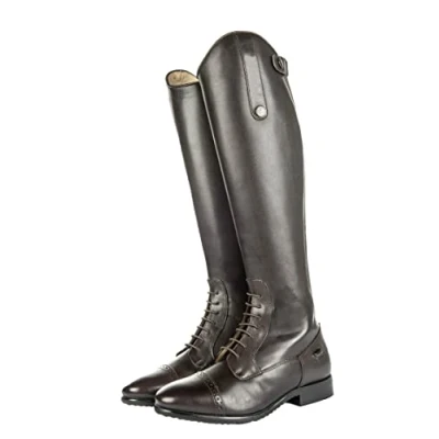 Imagen de HKM Valencia Langlänge/Enge Weite Botas de Equitación, Hombre, Negro, 46 EU