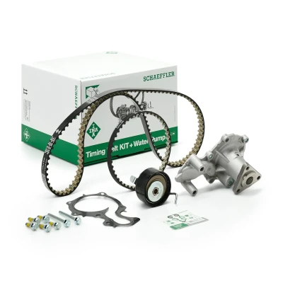 Imagen de INA 530 0700 30 bomba de agua + Kit Distribucion con FORD: Tourneo Courier, FOCUS 3 Turnier,