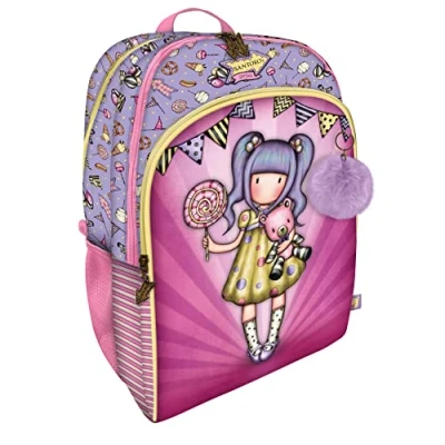 Imagen de Santoro Mochila Gorjuss Fairground First Prize 34,5X43,5X22Cm, Multicolor (1130GJ02)