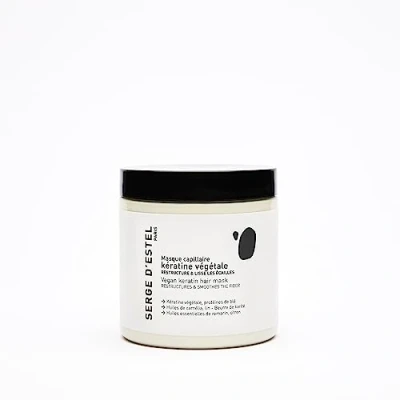 Imagen de Serge D&#039;Estel Paris Mascarilla Queratina sin Sulfato para Cabelos Alisado Brasiliano, 100% Vegana, 250 g