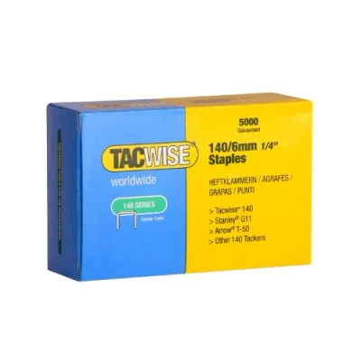 Imagen de Tacwise 0340 Grapas Galvanizadas Profesionales Tipo 140/6mm, 5000