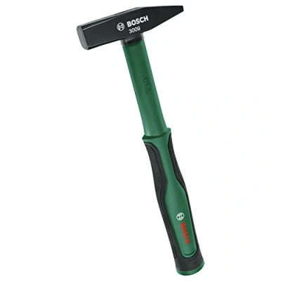 Imagen de Bosch martillo de cerrajero 300 g (mango cómodo con empuñadura Softgrip; robusto acero alto contenido carbono; suave potencia golpe; baja vibración)