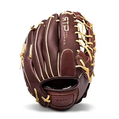 Imagen de Franklin Sports guantes de béisbol RTP Pro Guante para campo, 12 pulgadas