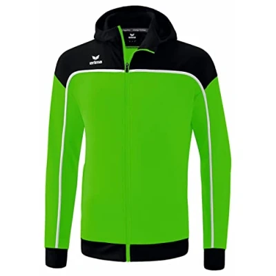 Imagen de erima Change by Chaqueta de Entrenamiento con Capucha, green/negro/blanco, 2XL para Hombre