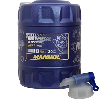 Imagen de Mannol 80W 90 API GL 4 MN8107 20 Aceite de transmisión universal (20 L, incluye grifo salida)
