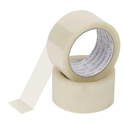 Imagen de Q Connect Cinta de embalaje, 48 mm, 50 y, transparente