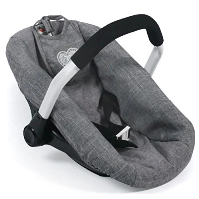 Imagen de Bayer Chic 2000 708 76 Asiento de Coche para muñecas bebé, Color Gris