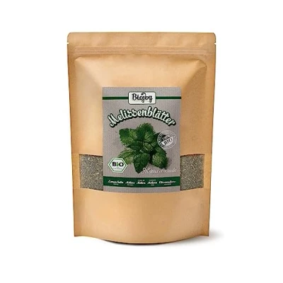 Imagen de Biojoy Hojas de Melisa Ecológica (250 g), secadas y cortadas, Té (Melissa officinalis)