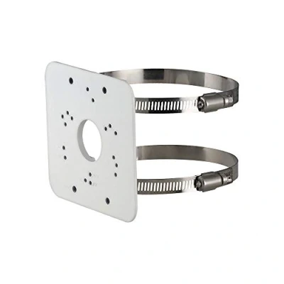 Imagen de Dahua Technology PFA152 E Mini Adaptador de Aluminio para Montar en Poste (PFBx/PFAx) Color Blanco