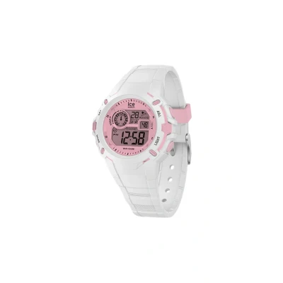 Imagen de ICE Watch digit explorer White pink Reloj blanco para Niña con Correa de silicona 024001 (Small)