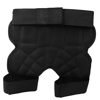 Imagen de Keenso Protector de Cadera para niños, Patinaje sobre Ruedas niños anticaída Deportivo Negro