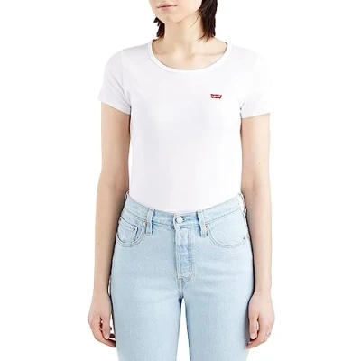 Imagen de Levi&#039;s 2 PACK Camiseta estampada, Mujer, Talla: XS, White/annalise