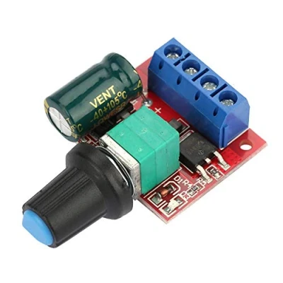 Imagen de 5V 28V 5A DC Interruptor de Controlador Velocidad PWM Control del Motor