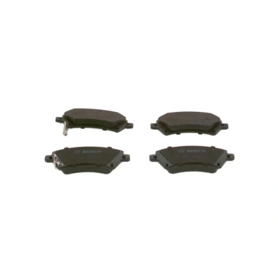 Imagen de BOSCH 0 986 424 735 Juego de pastillas freno Low Metallic con avisador acústico desgaste Chapa antichirridos TOYOTA: Corolla IX Hatchback