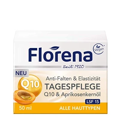 Imagen de Florena Antiarrugas Q10 Crema de Día, vegano, 1er Pack (1 x 50 ml)