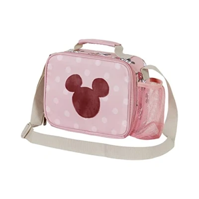 Imagen de Karactermania Mickey Mouse KID Lunch Bandolera para niños, Talla: One Size, Rosa