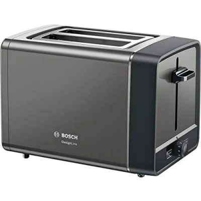 Imagen de Bosch Hausgeräte DesignLine Tostadora compacta, Antracita