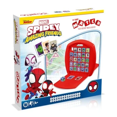 Imagen de Top Trumps Match Juego De Mesa Spidey y su superequipo Juegos Infantiles Memoria 4 Años + para 2 Jugadores