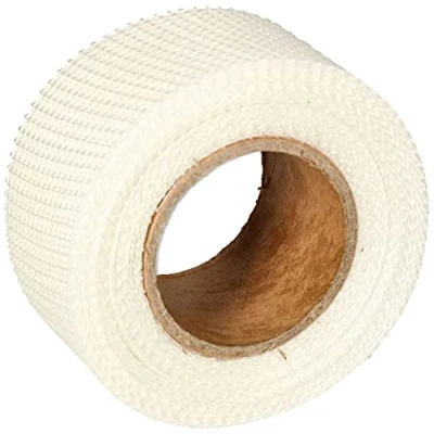 Imagen de KOTARBAU® Cinta adhesiva de fibra vidrio, 50 mm 20 m, Autoadhesivo para juntas en los sistemas placas yeso, refuerzo juntas, Rollo grande, malla rellenar grietas
