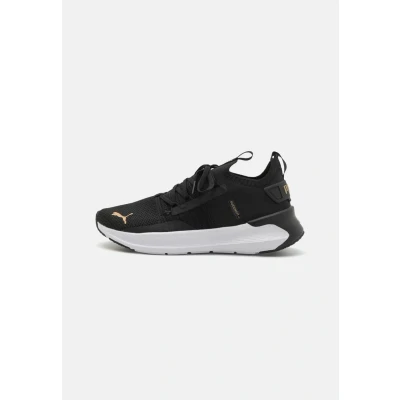 Imagen de PUMA SOFTRIDE Symmetry FUZION WN&#039;S, Zapatillas para Correr de Carretera Mujer, Black Gold, 38.5 EU