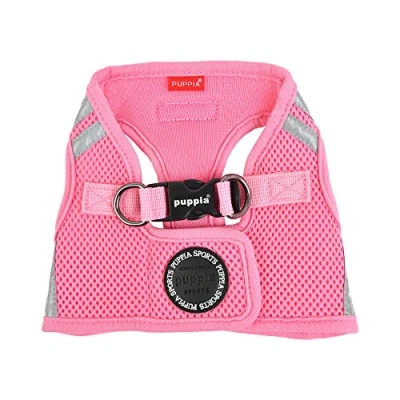 Imagen de PUPPIA Arnés para Perros Soft Vest Harness Pro, Rosa, M